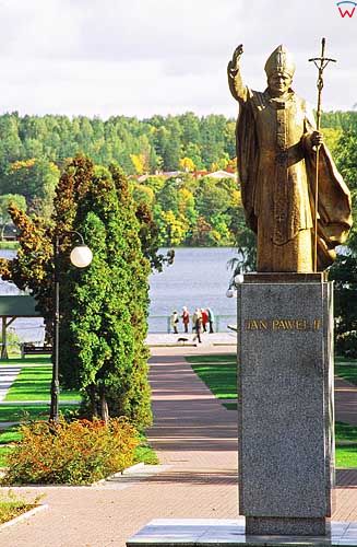 Pomnik Jana Pawła II w Mrągowie